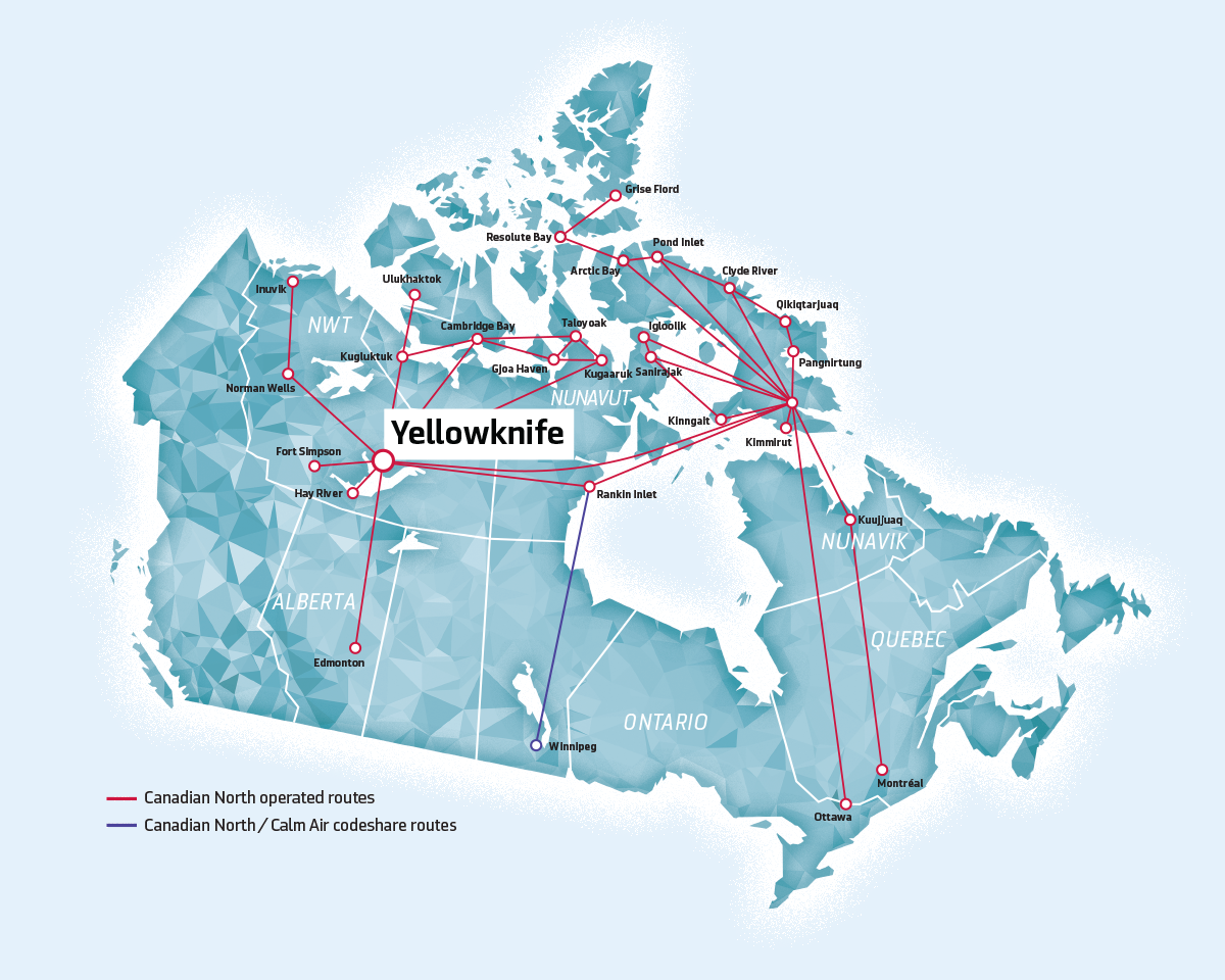 Landing Page New Route Canadian North   CN Map 1200x960 Yellowknife 1 