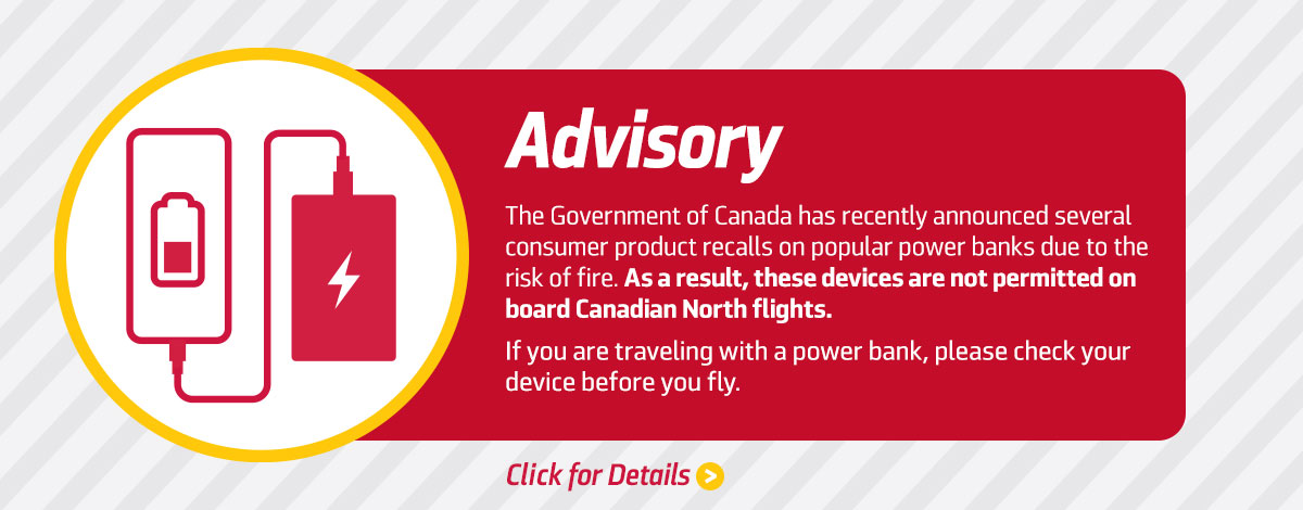Advisory - Power Banks